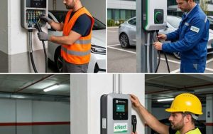 Instalación de puntos de recarga para vehículos eléctricos