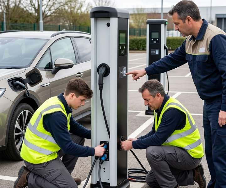 Instal·lació de punts de recàrrega per a vehicles elèctrics - Imatge 4
